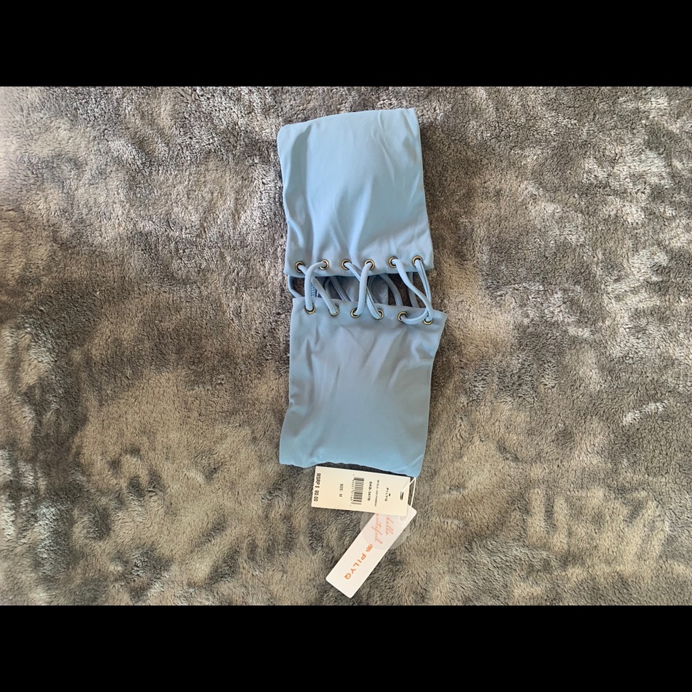 PILYQ- bandeau bathing suit top